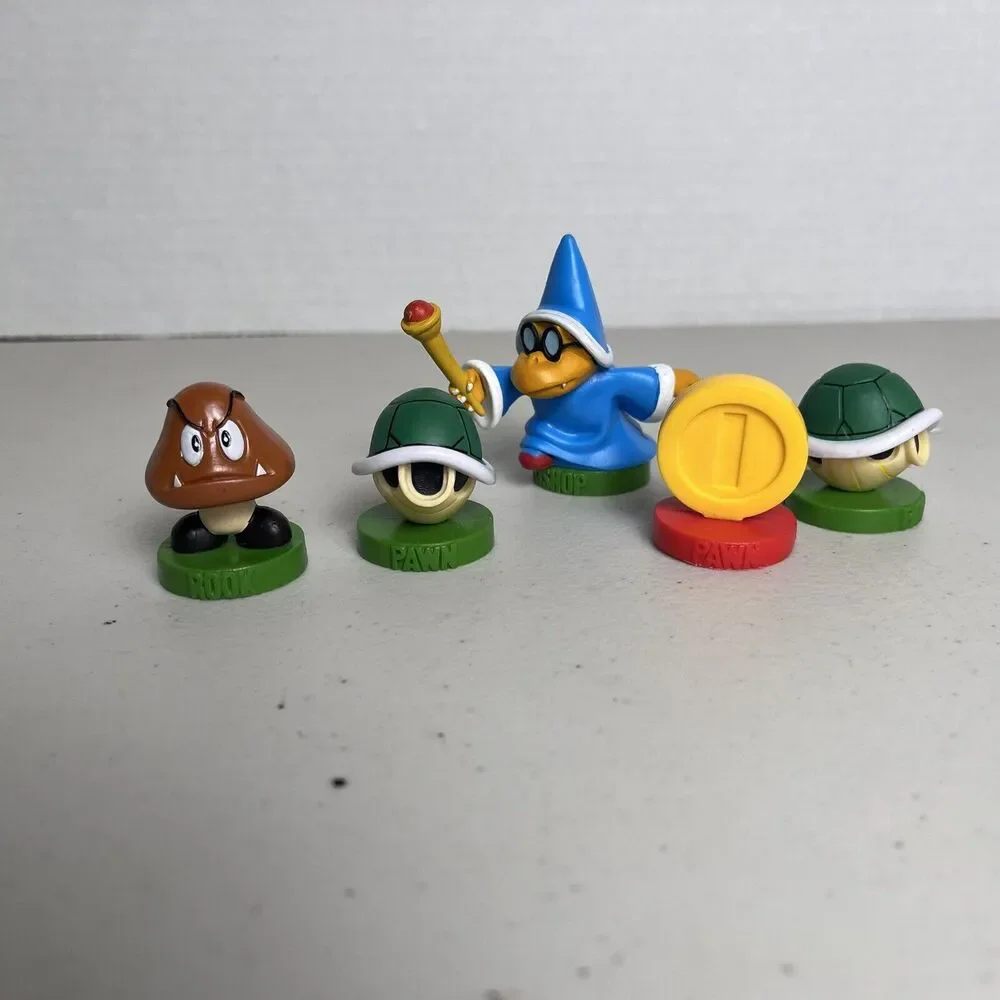 Nintendo Super Mario Bros Chess Set Replacement Piece Koopa Goomba Cake Toppers - Picture 8 of 14